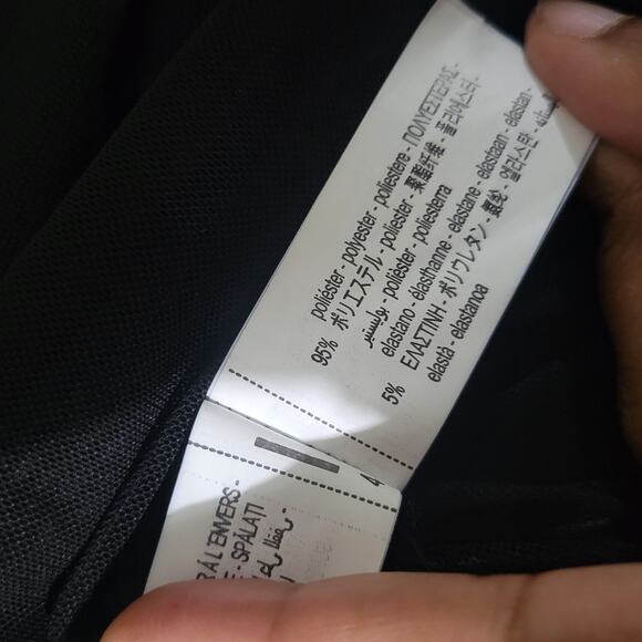 Zara Fruit Market Dress Black Multi Photorealistic Print Slip Midi Column Small - Picture 14 of 14